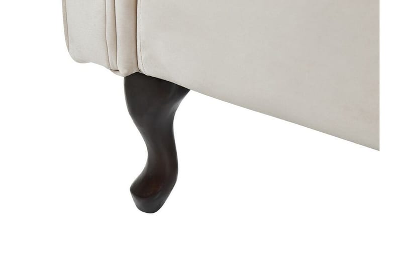 Leposohva Estanove Vasen - Sametti/Beige - Huonekalut - Sohva - Sohvasängyt