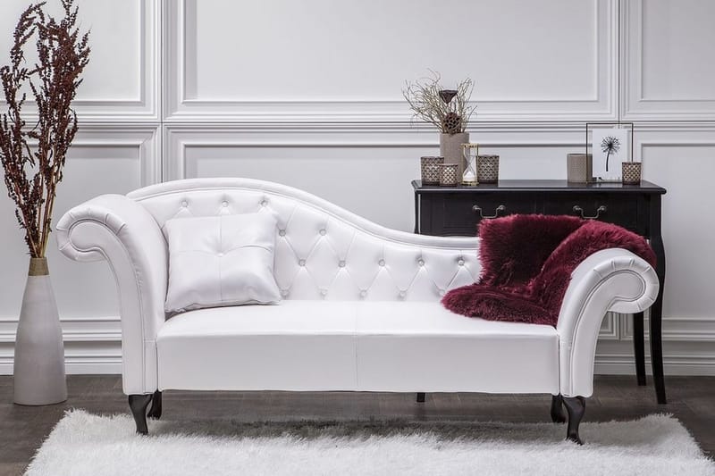 Leposohva Lattes - Valkoinen - Huonekalut - Sohva - Sohvasängyt