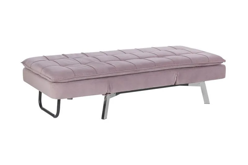 Leposohva Leonhardt Sametti - Roosa - Huonekalut - Tuoli & nojatuoli - Nojatuoli & lepotuoli - Makuutuoli & divaanituoli