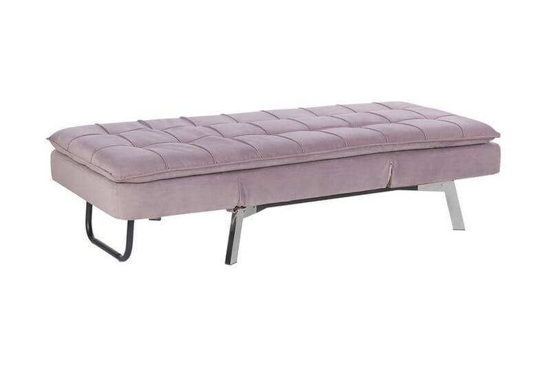 Leposohva Leonhardt Sametti - Roosa - Huonekalut - Tuoli & nojatuoli - Nojatuoli & lepotuoli - Makuutuoli & divaanituoli