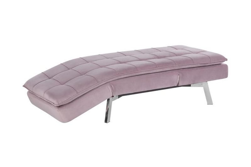 Leposohva Leonhardt Sametti - Roosa - Huonekalut - Tuoli & nojatuoli - Nojatuoli & lepotuoli - Makuutuoli & divaanituoli