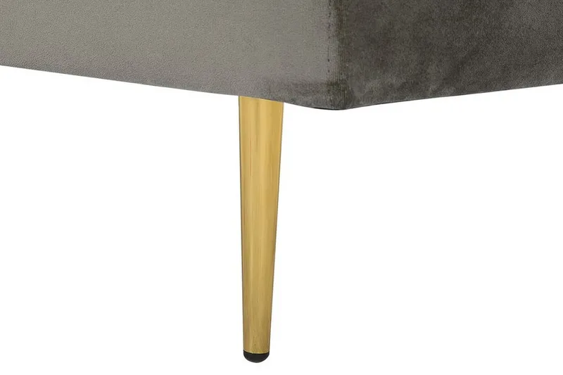 Leposohva Miramas - Harmaa - Huonekalut - Tuoli & nojatuoli - Nojatuoli & lepotuoli - Makuutuoli & divaanituoli