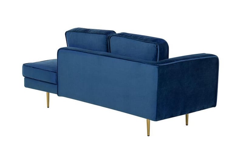 Leposohva Miramas - Sininen - Huonekalut - Tuoli & nojatuoli - Nojatuoli & lepotuoli - Makuutuoli & divaanituoli