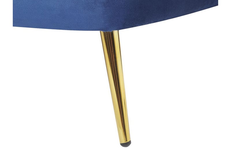 Leposohva Momeres Vasen - Sametti/koboltinsininen - Huonekalut - Tuoli & nojatuoli - Nojatuoli & lepotuoli - Makuutuoli & divaanituoli