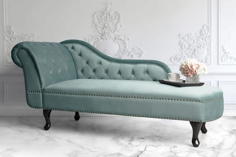 Leposohva Nimes - Sininen - Huonekalut - Tuoli & nojatuoli - Nojatuoli & lepotuoli - Makuutuoli & divaanituoli