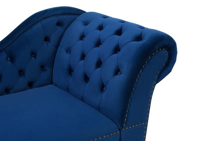 Leposohva Nimes - Sininen - Huonekalut - Tuoli & nojatuoli - Nojatuoli & lepotuoli - Makuutuoli & divaanituoli