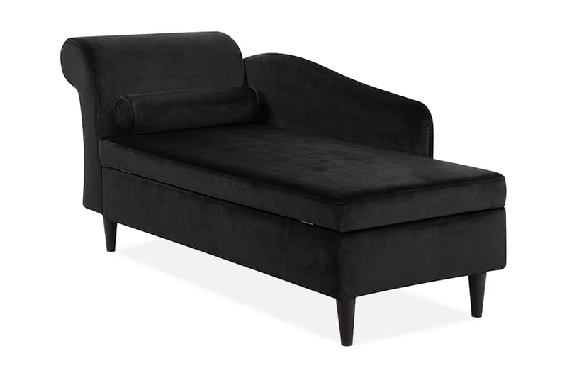 Lepotuoli Luiro - Musta - Huonekalut - Tuoli & nojatuoli - Nojatuoli & lepotuoli - Makuutuoli & divaanituoli