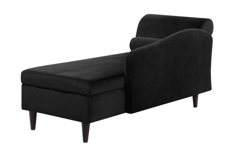 Lepotuoli Luiro - Musta - Huonekalut - Tuoli & nojatuoli - Nojatuoli & lepotuoli - Makuutuoli & divaanituoli