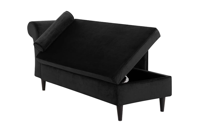 Lepotuoli Luiro - Musta - Huonekalut - Tuoli & nojatuoli - Nojatuoli & lepotuoli - Makuutuoli & divaanituoli