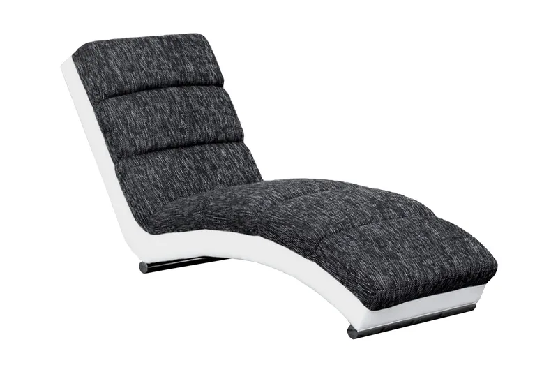 Lepotuoli Wanke, Harmaa/Valkoinen