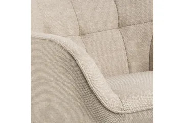 Makaava lepotuoli Ravinda - Beige - Huonekalut - Tuoli & nojatuoli - Nojatuoli & lepotuoli