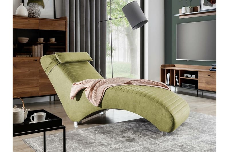 Staffin Liggfåtölj 73 cm Light green - Huonekalut - Tuoli & nojatuoli - Nojatuoli & lepotuoli - Makuutuoli & divaanituoli