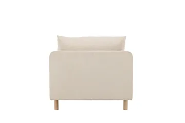 Zero Lepotuoli - Beige - Huonekalut - Tuoli & nojatuoli - Nojatuoli & lepotuoli - Makuutuoli & divaanituoli
