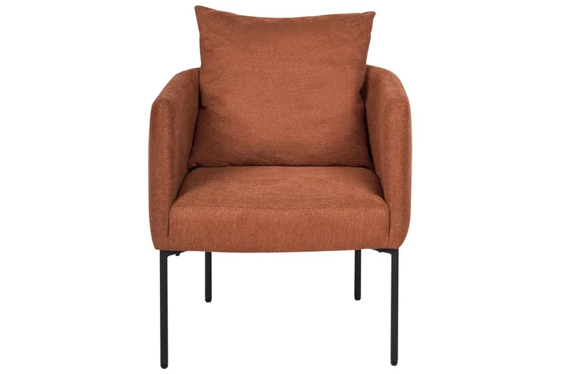 Nojatuoli Malmos - Kullanruskea, musta - Huonekalut - Tuoli & nojatuoli - Nojatuoli & lepotuoli