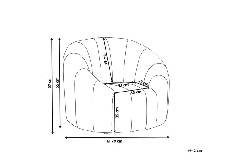 Nojatuoli Malung - Vihreä - Huonekalut - Tuoli & nojatuoli - Nojatuoli & lepotuoli