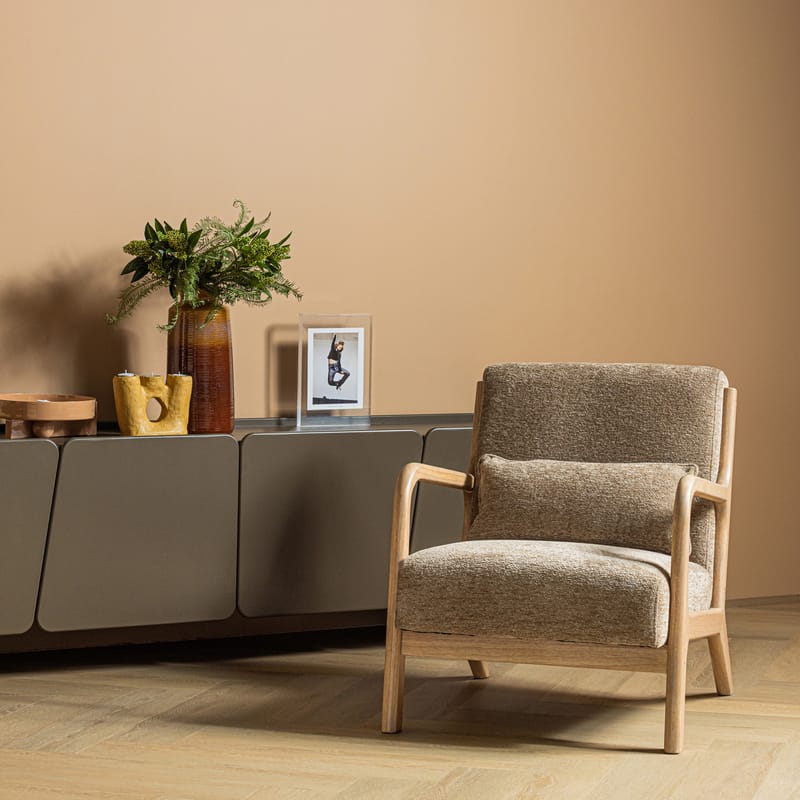 Nojatuoli Mark - Hiekka - Huonekalut - Tuoli & nojatuoli - Nojatuoli & lepotuoli