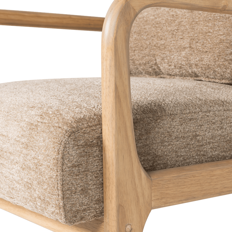 Nojatuoli Mark - Hiekka - Huonekalut - Tuoli & nojatuoli - Nojatuoli & lepotuoli