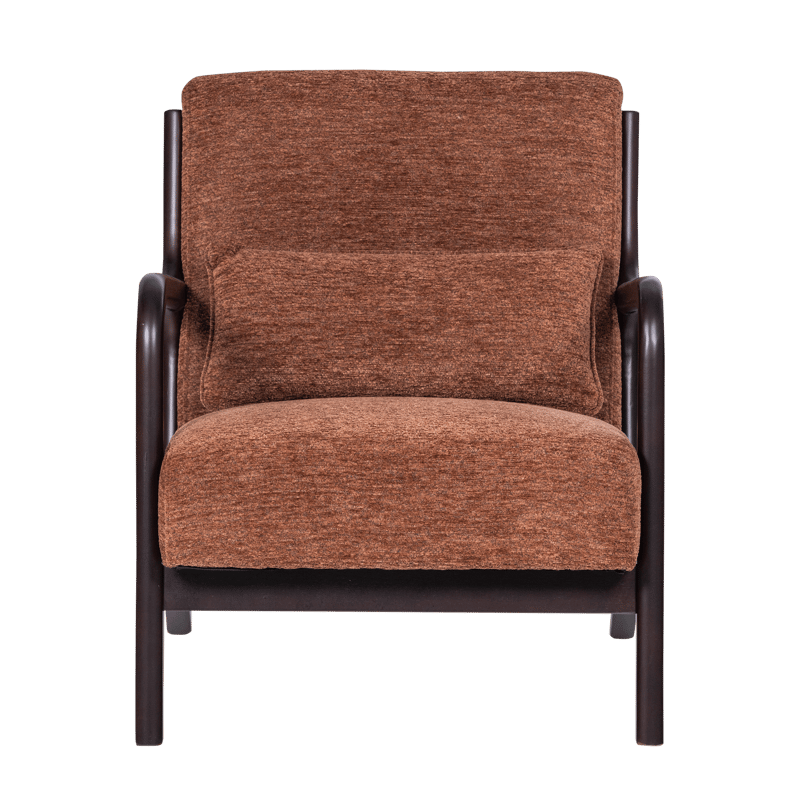 Nojatuoli Mark - Ruskea - Huonekalut - Tuoli & nojatuoli - Nojatuoli & lepotuoli