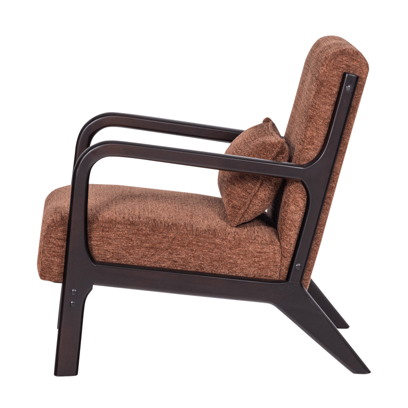 Nojatuoli Mark - Ruskea - Huonekalut - Tuoli & nojatuoli - Nojatuoli & lepotuoli