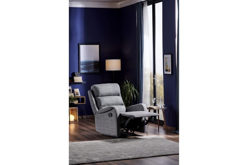 Mekanisminojatuoli Chillawell - Harmaa - Huonekalut - Tuoli & nojatuoli - Nojatuoli & lepotuoli - Mekanismituoli