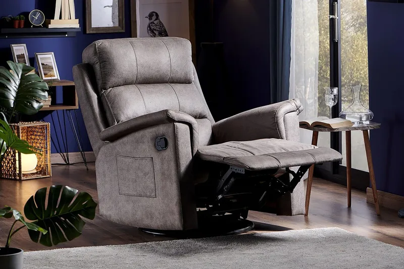 Mekanisminojatuoli Chillawell - Harmaa - Huonekalut - Tuoli & nojatuoli - Nojatuoli & lepotuoli - Mekanismituoli