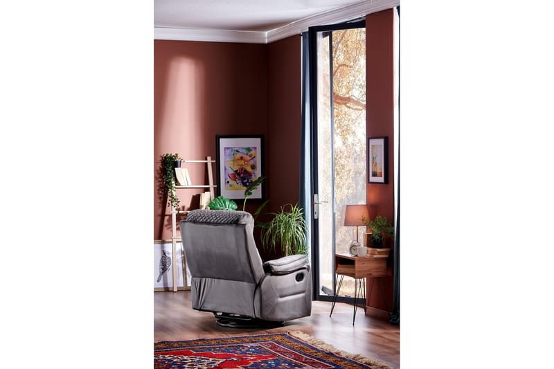 Mekanisminojatuoli Chillawell - Harmaa - Huonekalut - Tuoli & nojatuoli - Nojatuoli & lepotuoli - Mekanismituoli