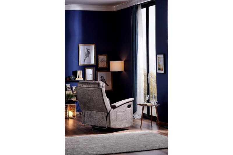 Mekanisminojatuoli Chillawell - Harmaa - Huonekalut - Tuoli & nojatuoli - Nojatuoli & lepotuoli - Mekanismituoli