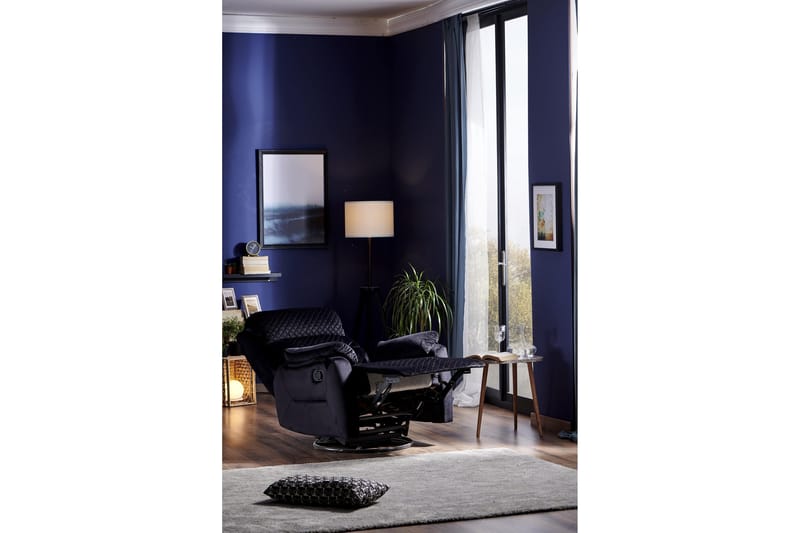 Mekanisminojatuoli Chillawell - Musta - Huonekalut - Tuoli & nojatuoli - Nojatuoli & lepotuoli - Mekanismituoli