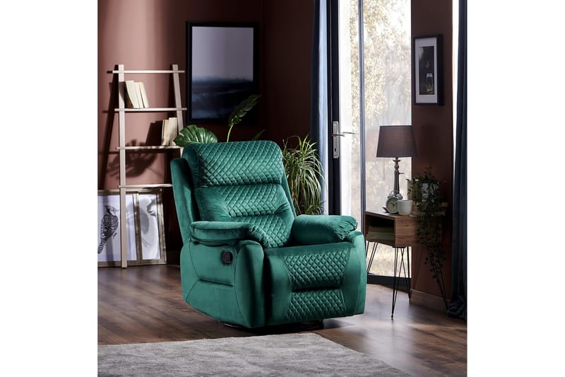 Mekanisminojatuoli Chillawell - Vihreä - Huonekalut - Tuoli & nojatuoli - Nojatuoli & lepotuoli - Mekanismituoli