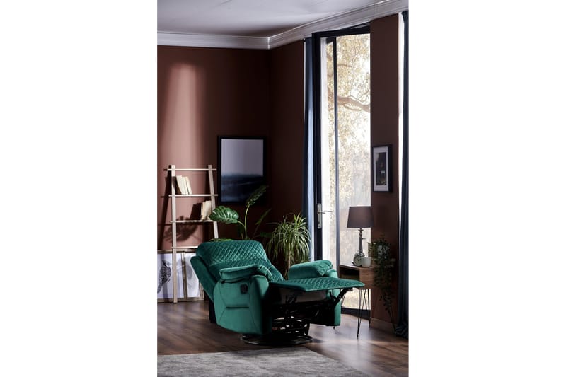 Mekanisminojatuoli Chillawell - Vihreä - Huonekalut - Tuoli & nojatuoli - Nojatuoli & lepotuoli - Mekanismituoli