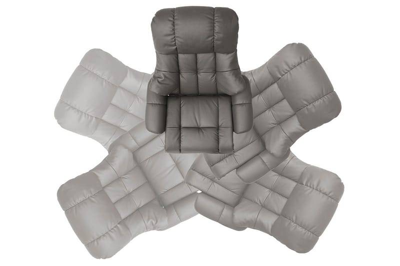 Mekanisminojatuoli Pelzer - Harmaa - Huonekalut - Tuoli & nojatuoli - Nojatuoli & lepotuoli - Mekanismituoli