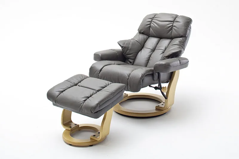 Mekanisminojatuoli Pelzer - Harmaa - Huonekalut - Tuoli & nojatuoli - Nojatuoli & lepotuoli - Mekanismituoli