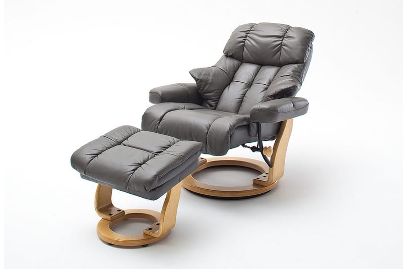 Mekanisminojatuoli Pelzer - Harmaa - Huonekalut - Tuoli & nojatuoli - Nojatuoli & lepotuoli - Mekanismituoli