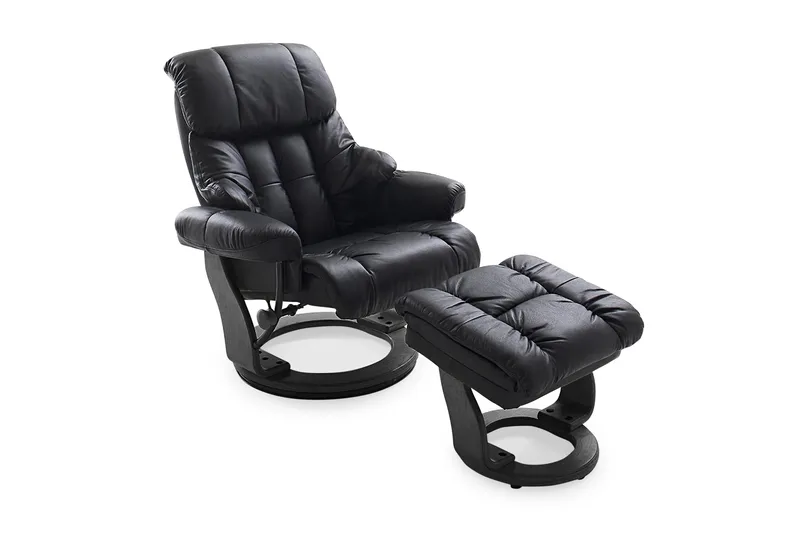 Mekanisminojatuoli Pelzer - Beige/Musta - Huonekalut - Tuoli & nojatuoli - Nojatuoli & lepotuoli - Mekanismituoli