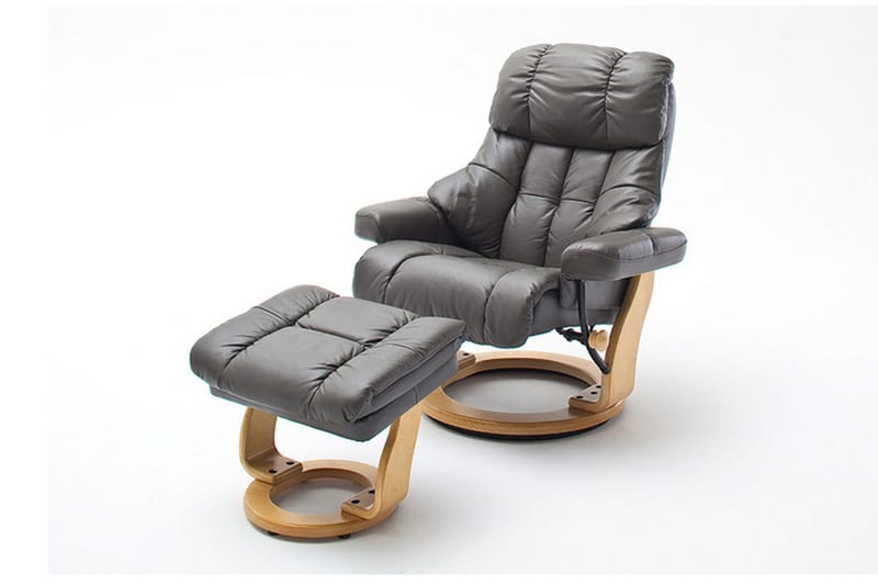 Mekanisminojatuoli Pelzer - Harmaa - Huonekalut - Tuoli & nojatuoli - Nojatuoli & lepotuoli - Mekanismituoli