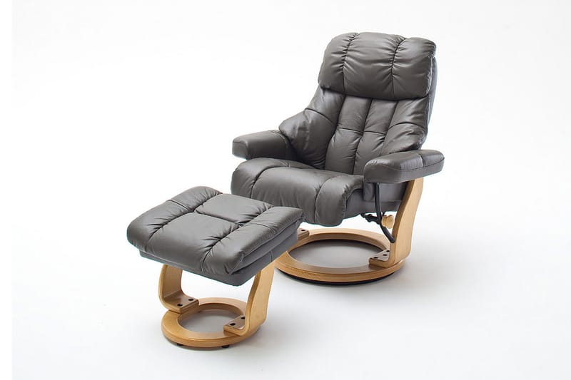 Mekanisminojatuoli Pelzer - Harmaa - Huonekalut - Tuoli & nojatuoli - Nojatuoli & lepotuoli - Mekanismituoli