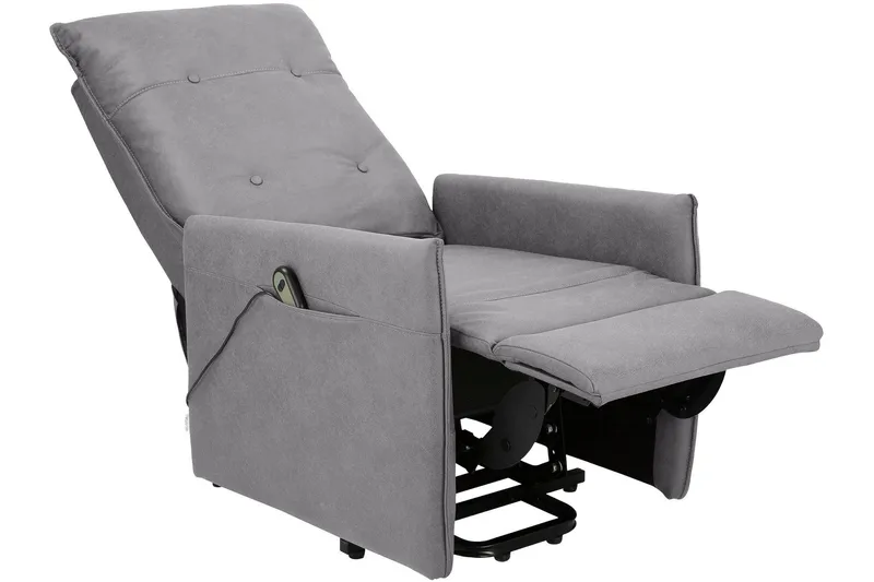 Mekanismituoli Ailie - Vaaleanharmaa - Huonekalut - Tuoli & nojatuoli - Nojatuoli & lepotuoli - Mekanismituoli