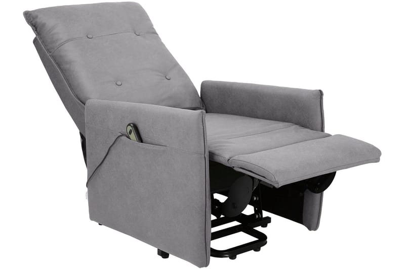 Mekanismituoli Ailie - Vaaleanharmaa - Huonekalut - Tuoli & nojatuoli - Nojatuoli & lepotuoli - Mekanismituoli