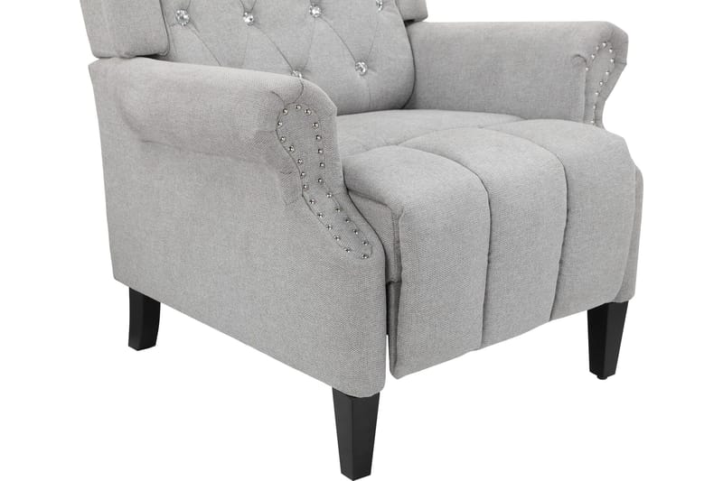 Mekanismituoli Junpa - Vaaleanharmaa - Huonekalut - Tuoli & nojatuoli - Nojatuoli & lepotuoli - Mekanismituoli