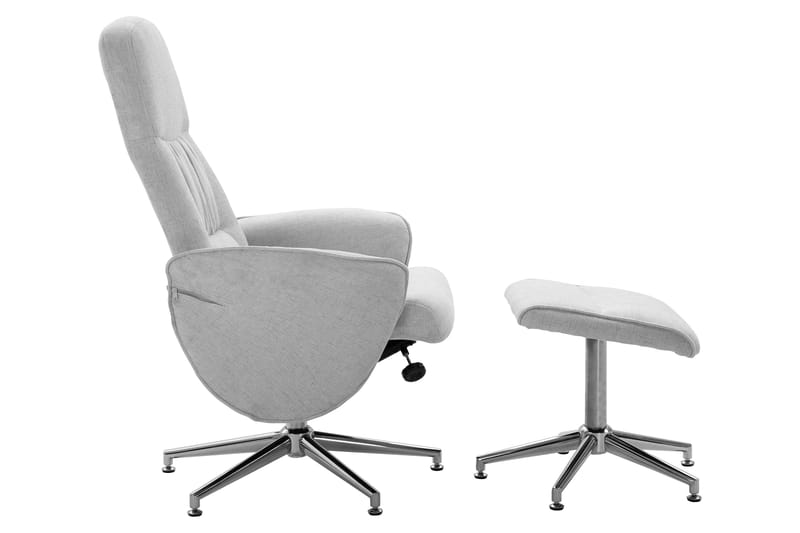 Mekanismituoli Rossas rahilla - Harmaa - Huonekalut - Tuoli & nojatuoli - Nojatuoli & lepotuoli - Mekanismituoli