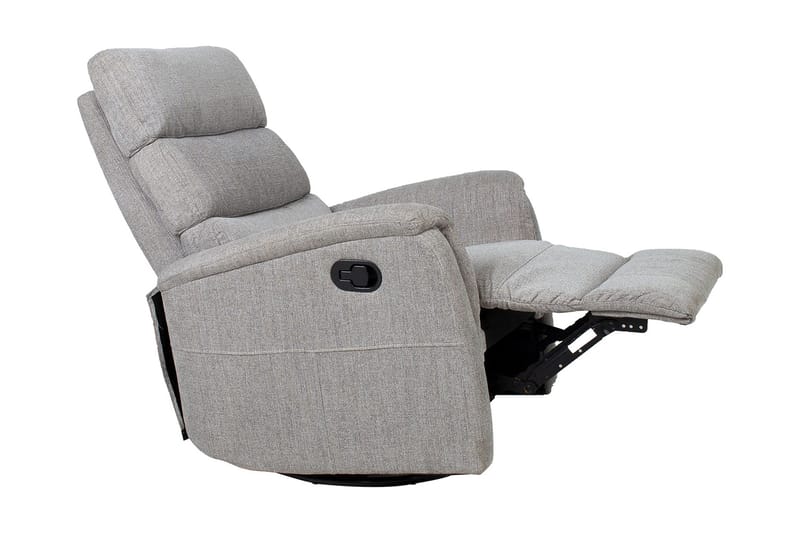 Nojatuoli Barclay Vaaleanharmaa - Huonekalut - Tuoli & nojatuoli - Nojatuoli & lepotuoli - Mekanismituoli