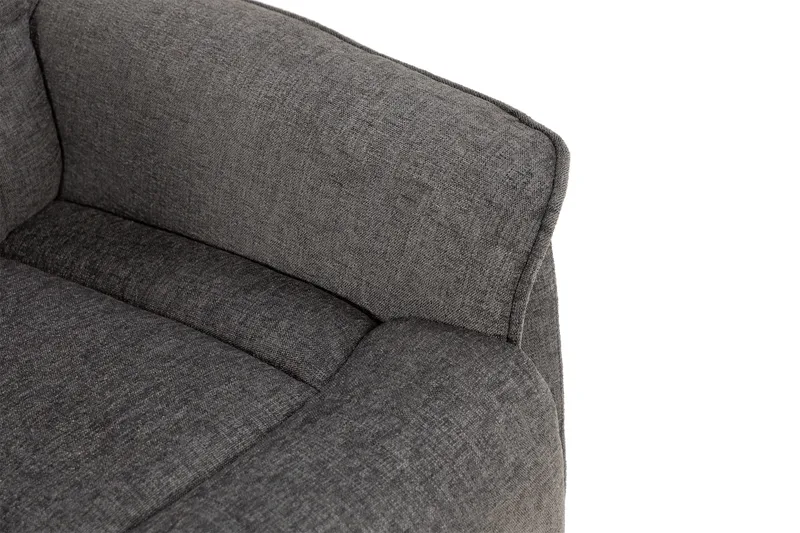 Nojatuoli Umeå Pyörivä & keinuva - Harmaa kangas - Huonekalut - Tuoli & nojatuoli - Nojatuoli & lepotuoli - Mekanismituoli