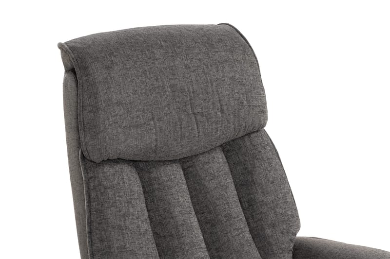 Nojatuoli Umeå Pyörivä & keinuva - Harmaa kangas - Huonekalut - Tuoli & nojatuoli - Nojatuoli & lepotuoli - Mekanismituoli