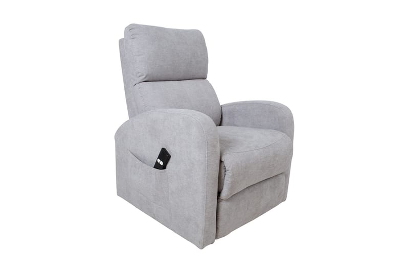 Recliner Nojatuoli Barny Vaaleanharmaa - Huonekalut - Tuoli & nojatuoli - Nojatuoli & lepotuoli - Mekanismituoli