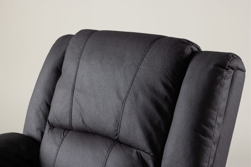 Recliner-nojatuoli Comfort Living Singapore-recliner-nojatuoli musta Musta - Huonekalut - Tuoli & nojatuoli - Nojatuoli & lepotuoli - Mekanismituoli