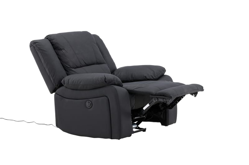 Recliner-nojatuoli Comfort Living Singapore-recliner-nojatuoli musta Musta - Huonekalut - Tuoli & nojatuoli - Nojatuoli & lepotuoli - Mekanismituoli