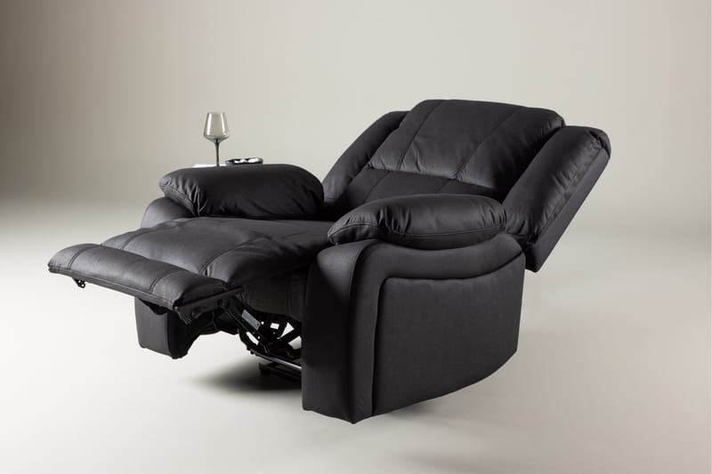 Recliner-nojatuoli Comfort Living Singapore-recliner-nojatuoli musta Musta - Huonekalut - Tuoli & nojatuoli - Nojatuoli & lepotuoli - Mekanismituoli