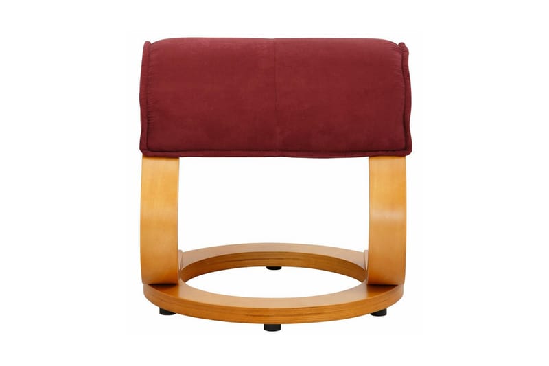 Recliner-nojatuoli Loft24 Pasha-recliner-nojatuoli, mikrokuitu Röd - Huonekalut - Tuoli & nojatuoli - Nojatuoli & lepotuoli - Mekanismituoli