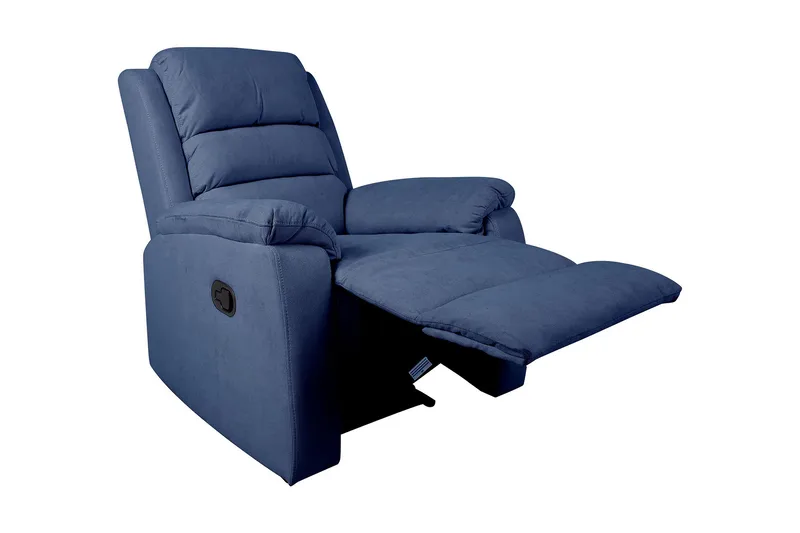 Recliner Nojatuoli Manuel Manuaalinen Tummansininen - Huonekalut - Tuoli & nojatuoli - Nojatuoli & lepotuoli - Mekanismituoli
