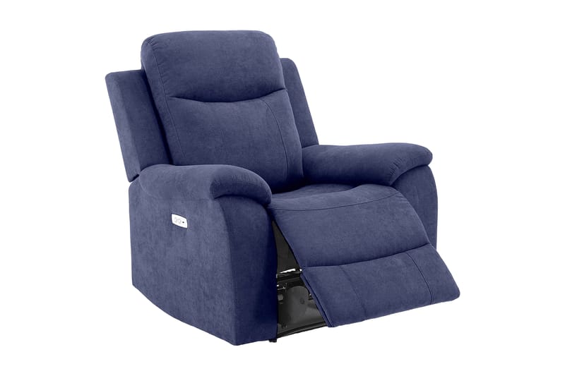 Recliner nojatuoli Milo Sininen - Huonekalut - Tuoli & nojatuoli - Nojatuoli & lepotuoli - Mekanismituoli